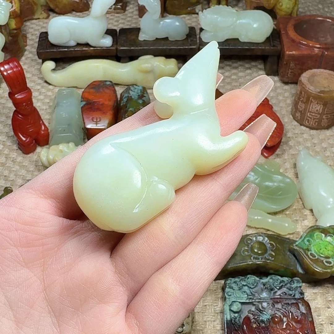 白玉菩提吊坠挂件