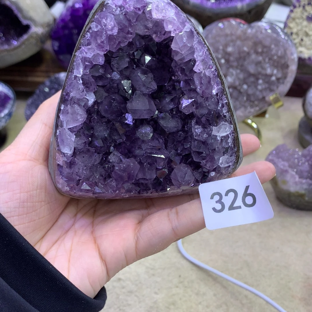 大型摆件（非配饰）紫晶未镶嵌