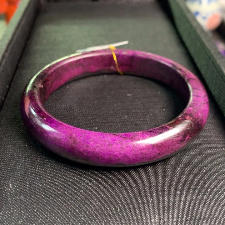 苏纪石（舒俱来）手镯未镶嵌