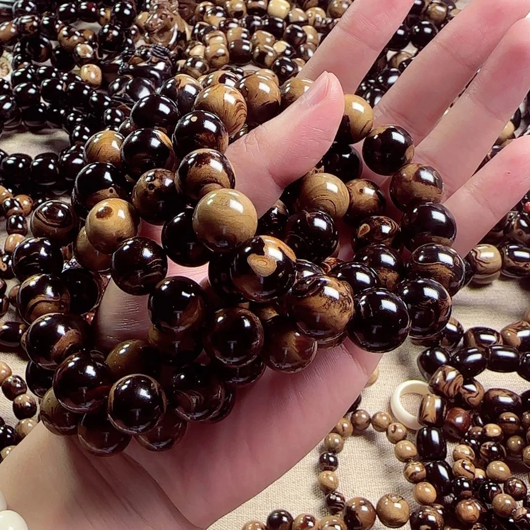 泥塑血柳1.5尺寸圆珠毕业无暇