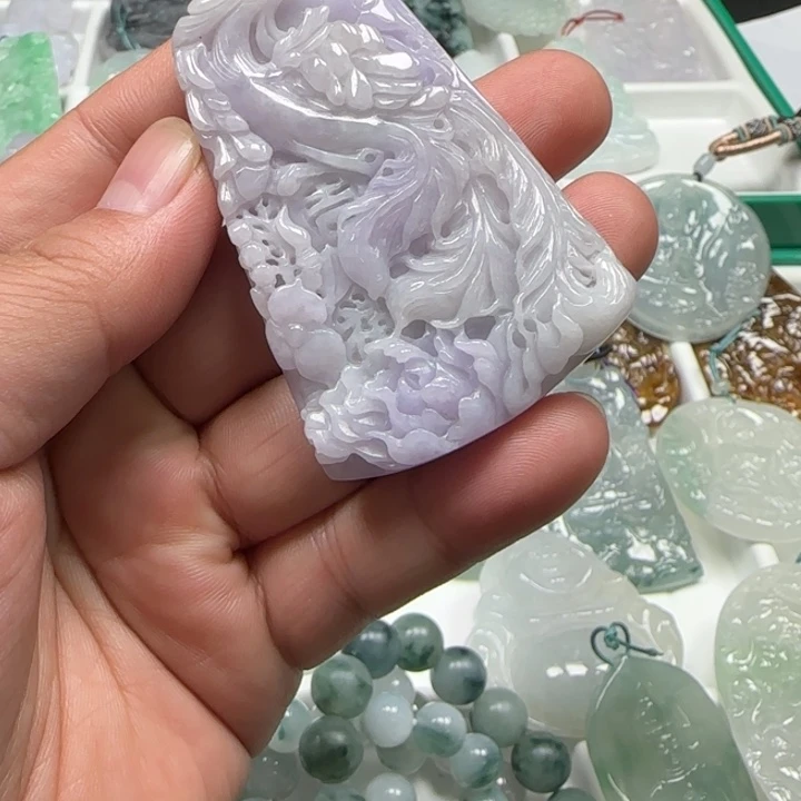 颈饰未镶嵌翡翠凤凰