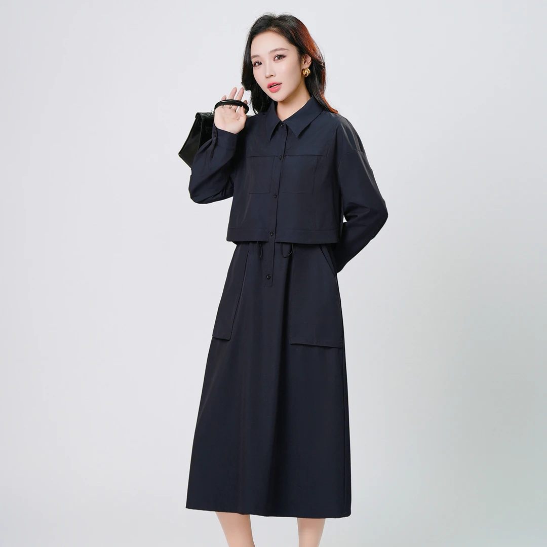 时尚高贵气质优雅裙子轻奢2025爆款减龄百搭休闲连衣裙