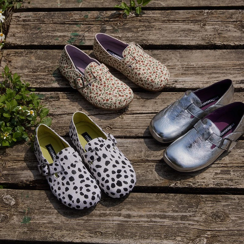 迷失麋鹿【春日松果勃肯】软底 獨家新色 圆头勃肯