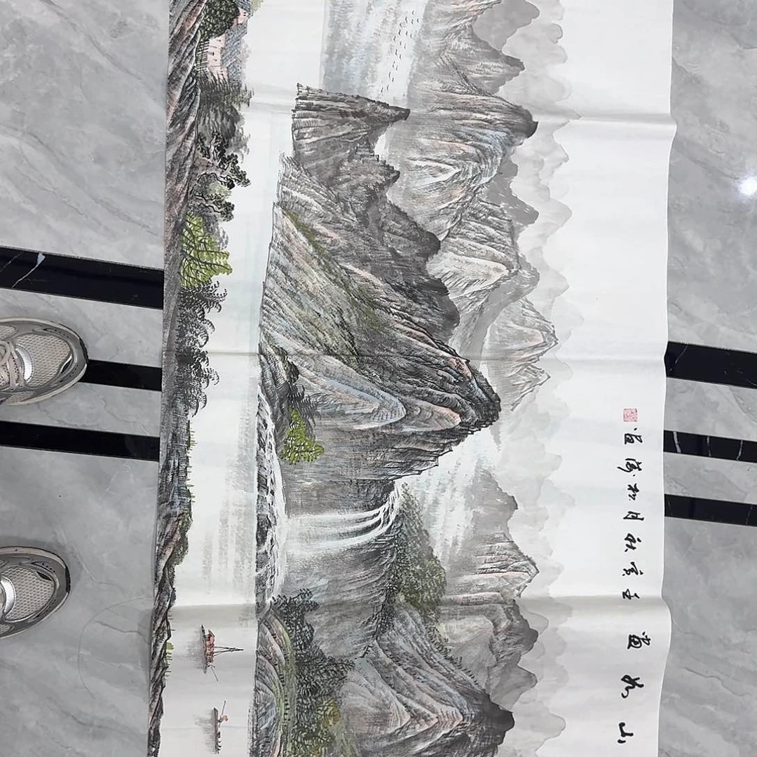 国画国画作品多次入选