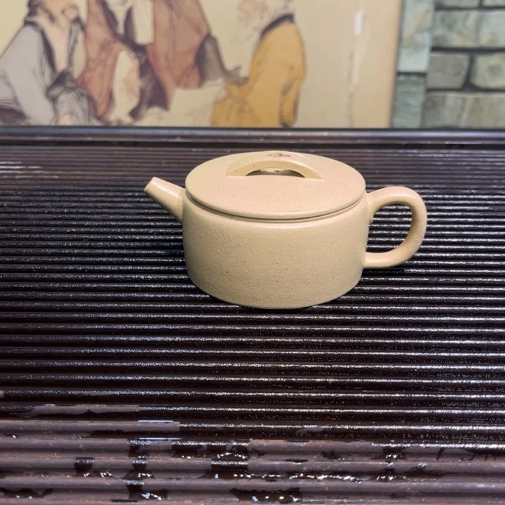 紫砂茶壶略****～本绿微花