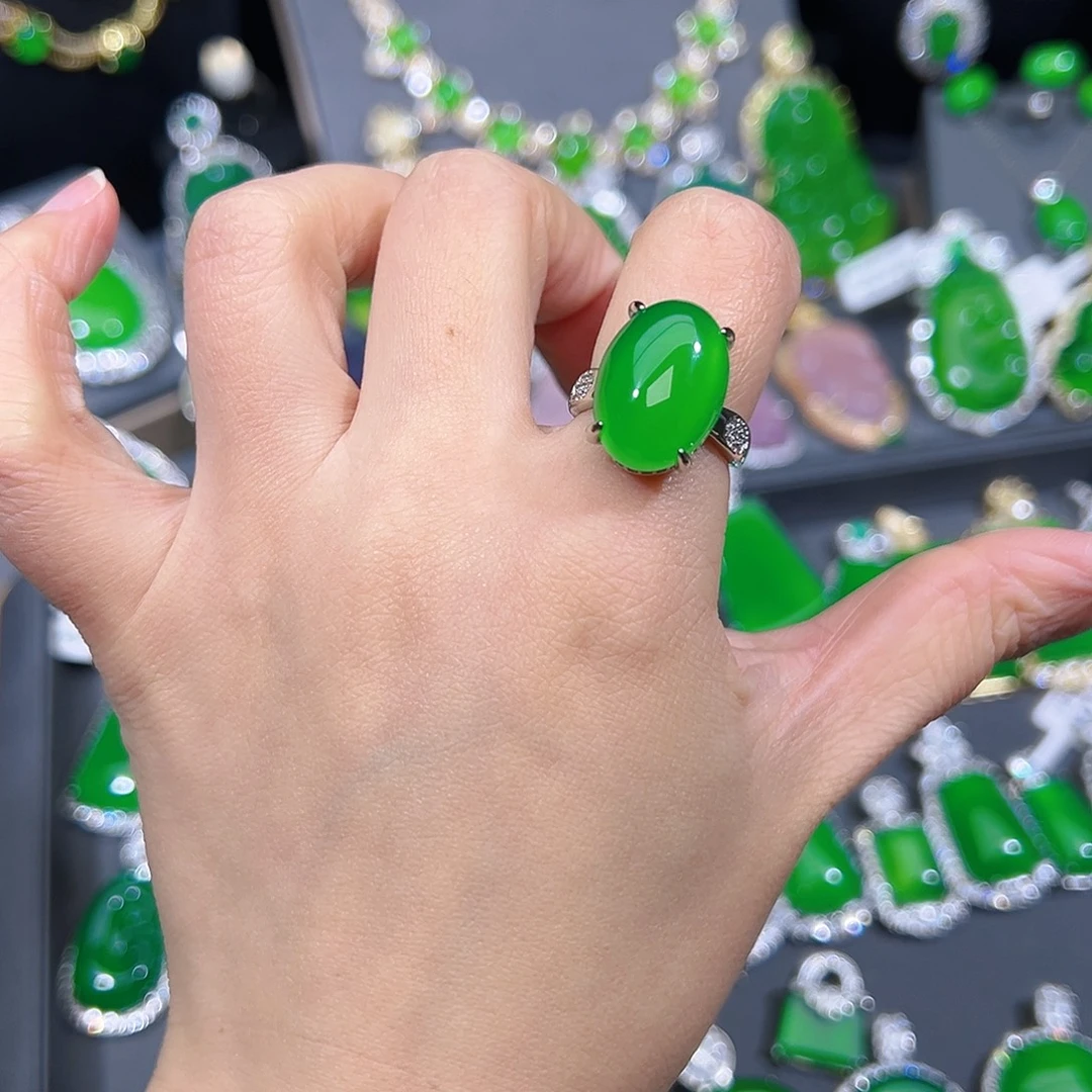 玛瑙/玉髓合金戒指