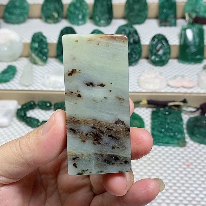 未镶嵌独山玉吊坠(不含链)