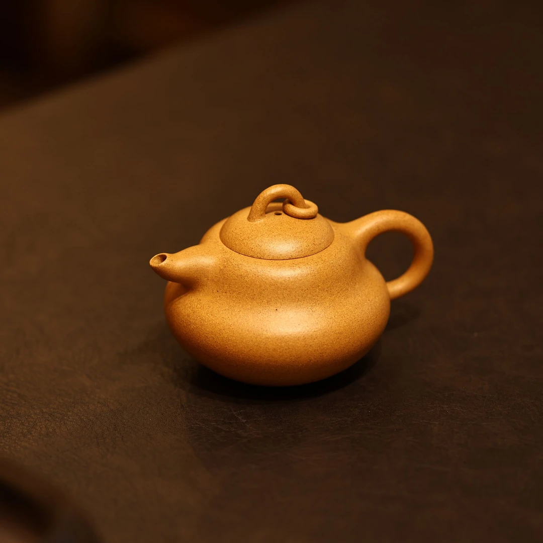 「见心茶器」葫芦，老宕口黄金段，天花板级别，180ml