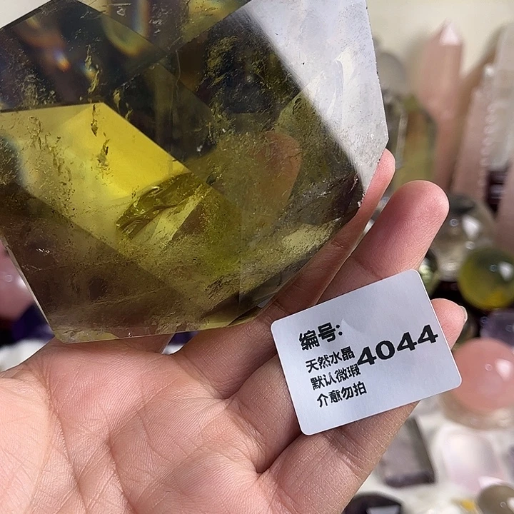 大***珠未镶嵌水晶颈饰随型
