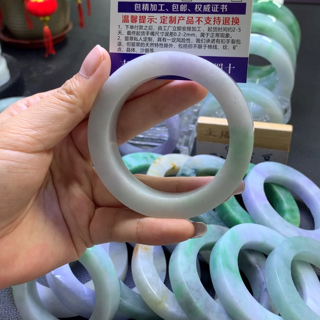 未镶嵌翡翠定制翡翠加*?