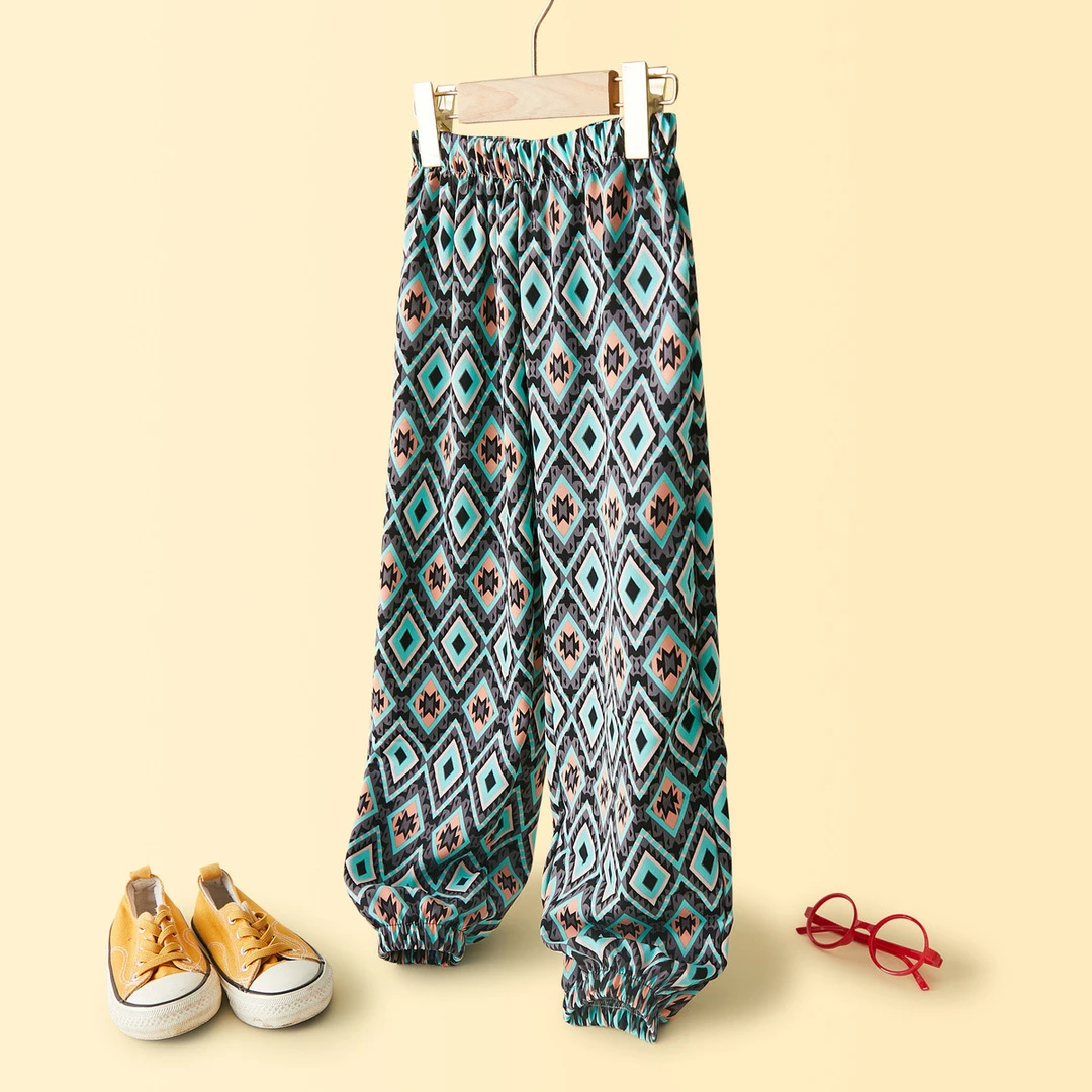 2025夏装新款男童女童裤子夏季薄款中大童时尚休闲裤清SP532717