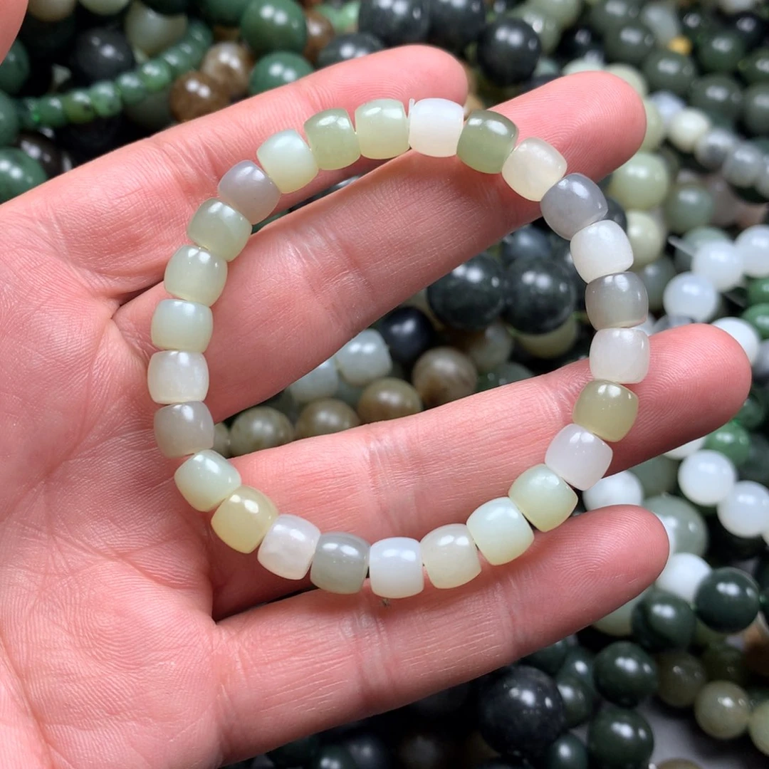 和田玉手链未镶嵌