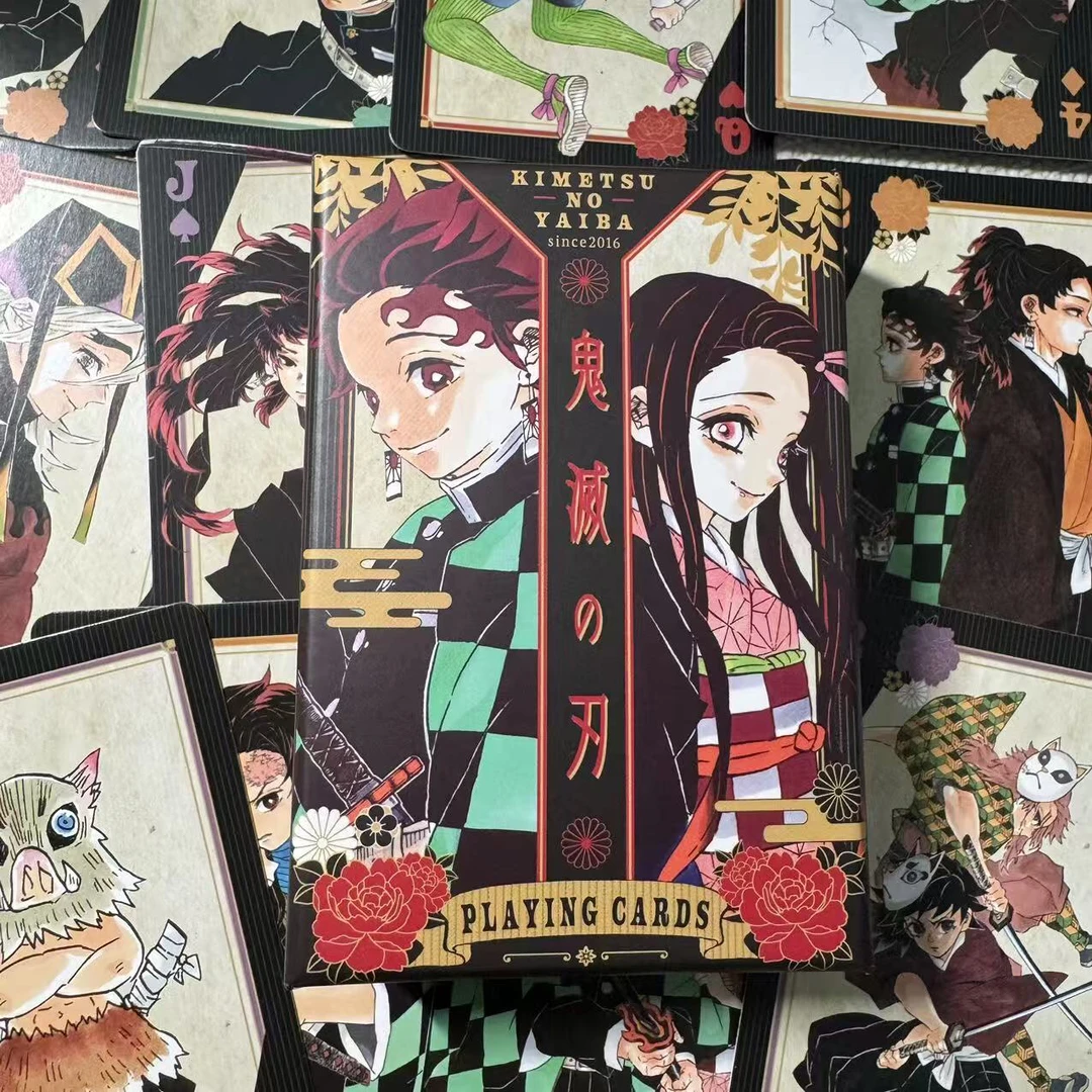 鬼灭之刃 原画展扑克牌二弹背抽一张默认代拆