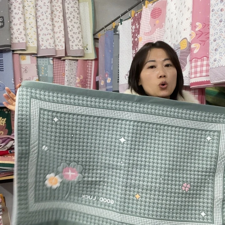 棉特价军绿色千鸟格