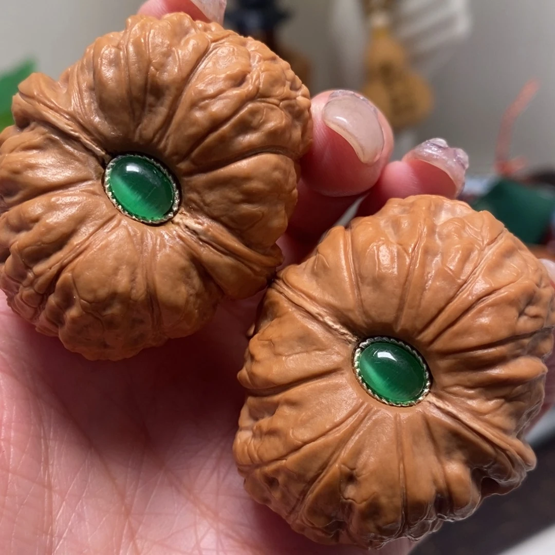 把件文玩核桃边41肚47全品南瓜吨