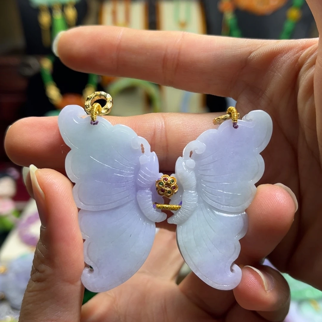 翡翠未镶嵌颈饰天然翡翠