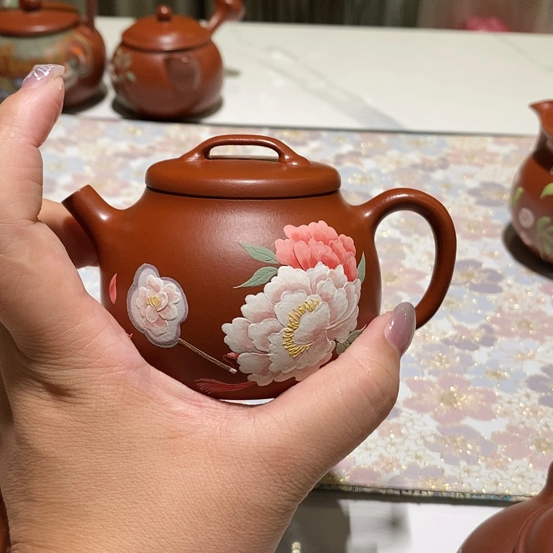 用***长茶壶紫砂宜兴紫砂壶