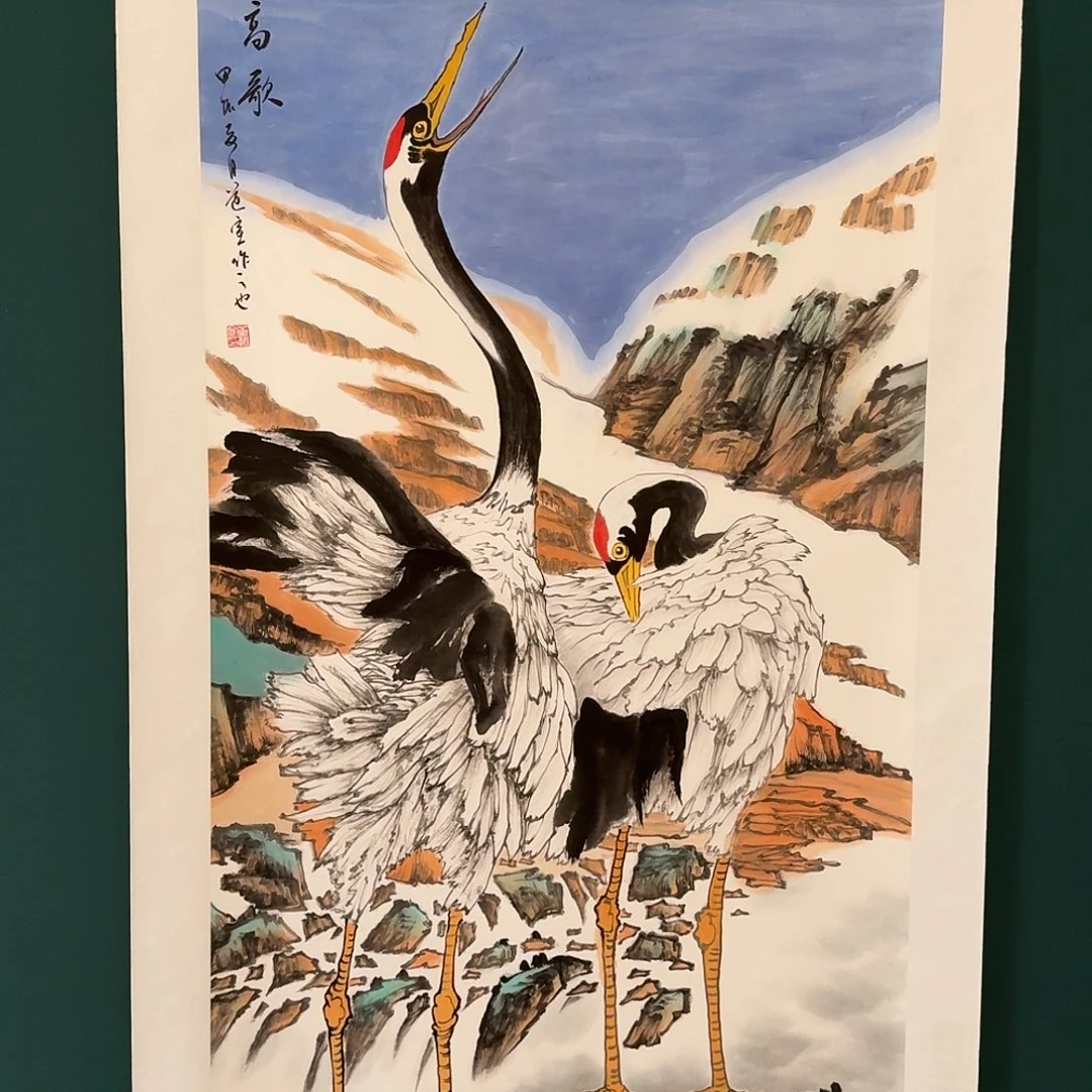 国画董道宣老师的作品