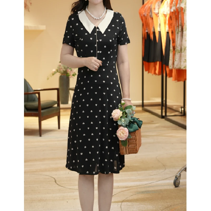 【撤柜断码甩】M472女装连衣裙气质时尚夏季休闲百搭中长款裙子