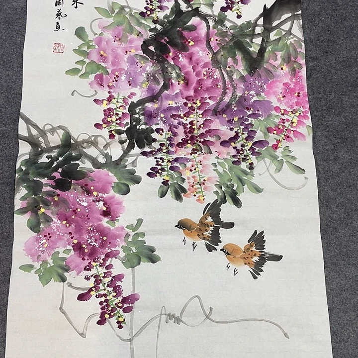 国画今天早上国画作品欣赏