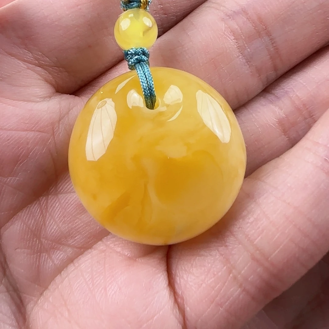 琥珀裸石未镶嵌蜜蜡
