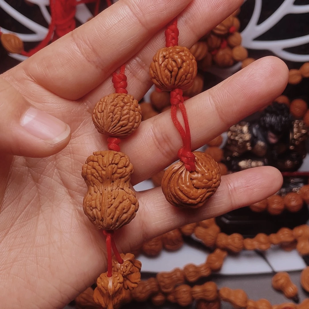 吊坠桃核龙纹桃枭