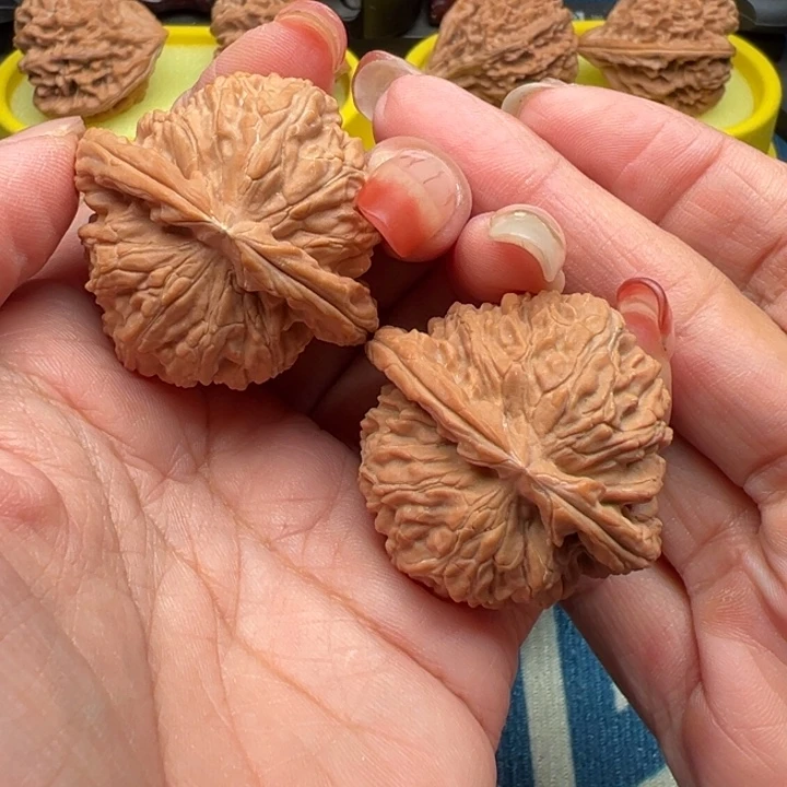核桃文玩核桃白狮子42