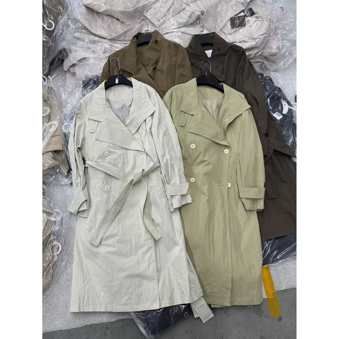 24606韩版立领风衣