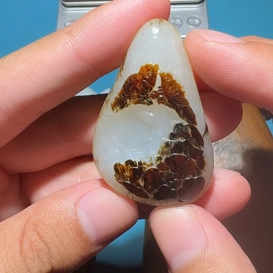 财***气未镶嵌和田玉车挂