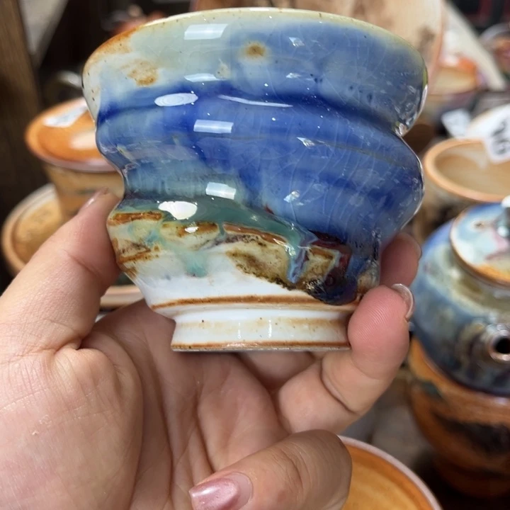 其他全手工柴烧志野杯112