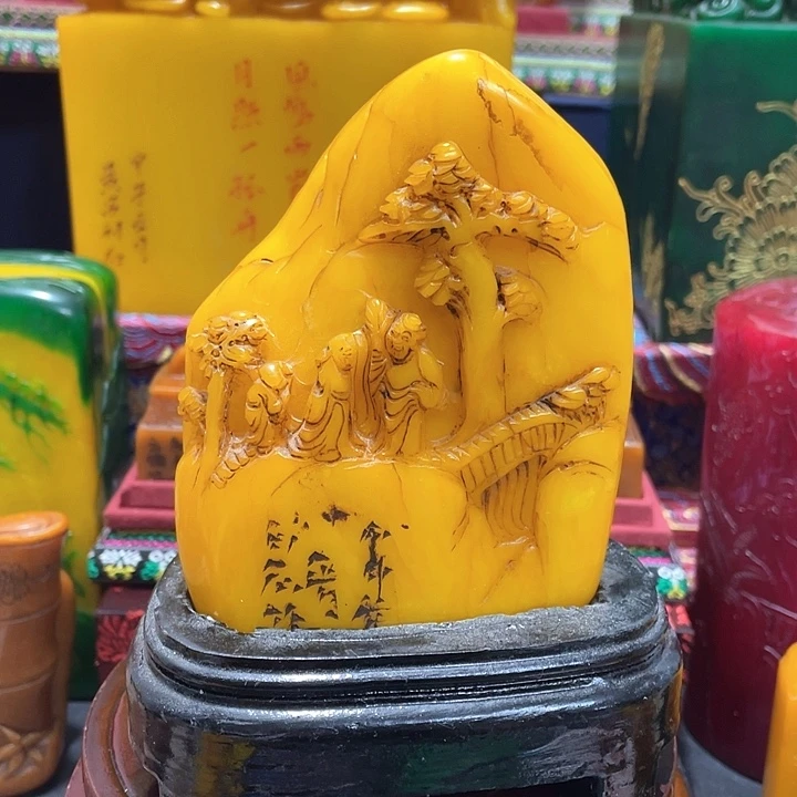 寿山石印石篆刻印章引首章闲章姓名章生日礼物