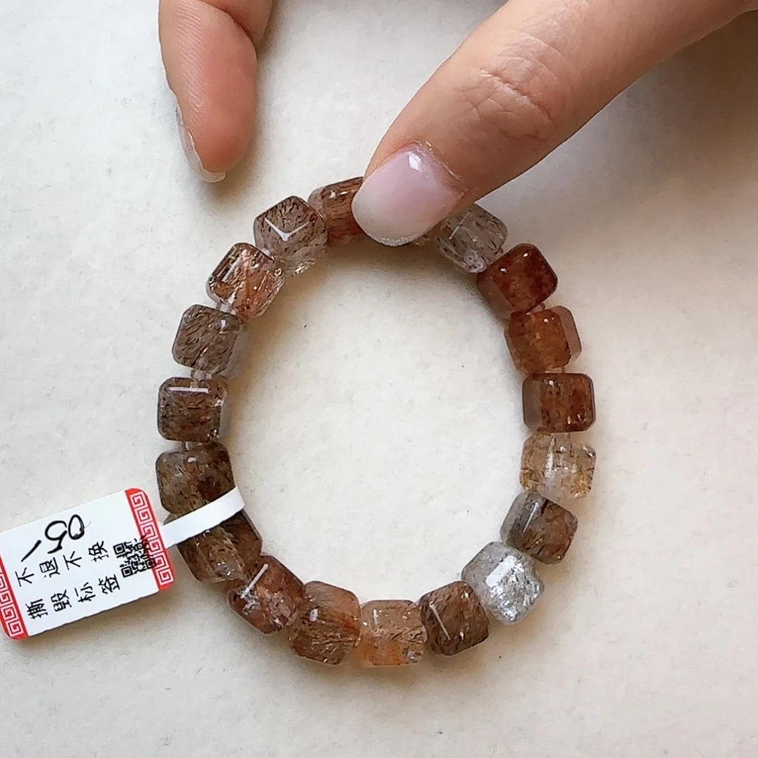 水晶手链未镶嵌榴****9大气上档次