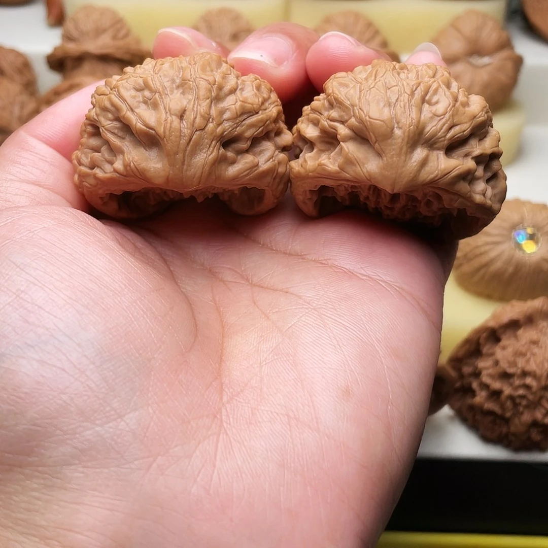 吊坠文玩核桃蛇头聚宝盆43