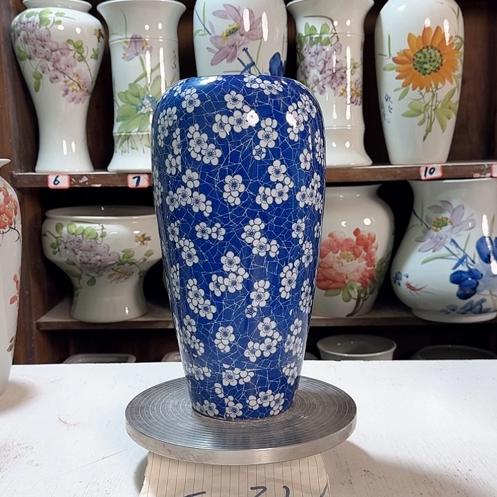 瓶大萝卜冰梅花瓷新款陶瓷