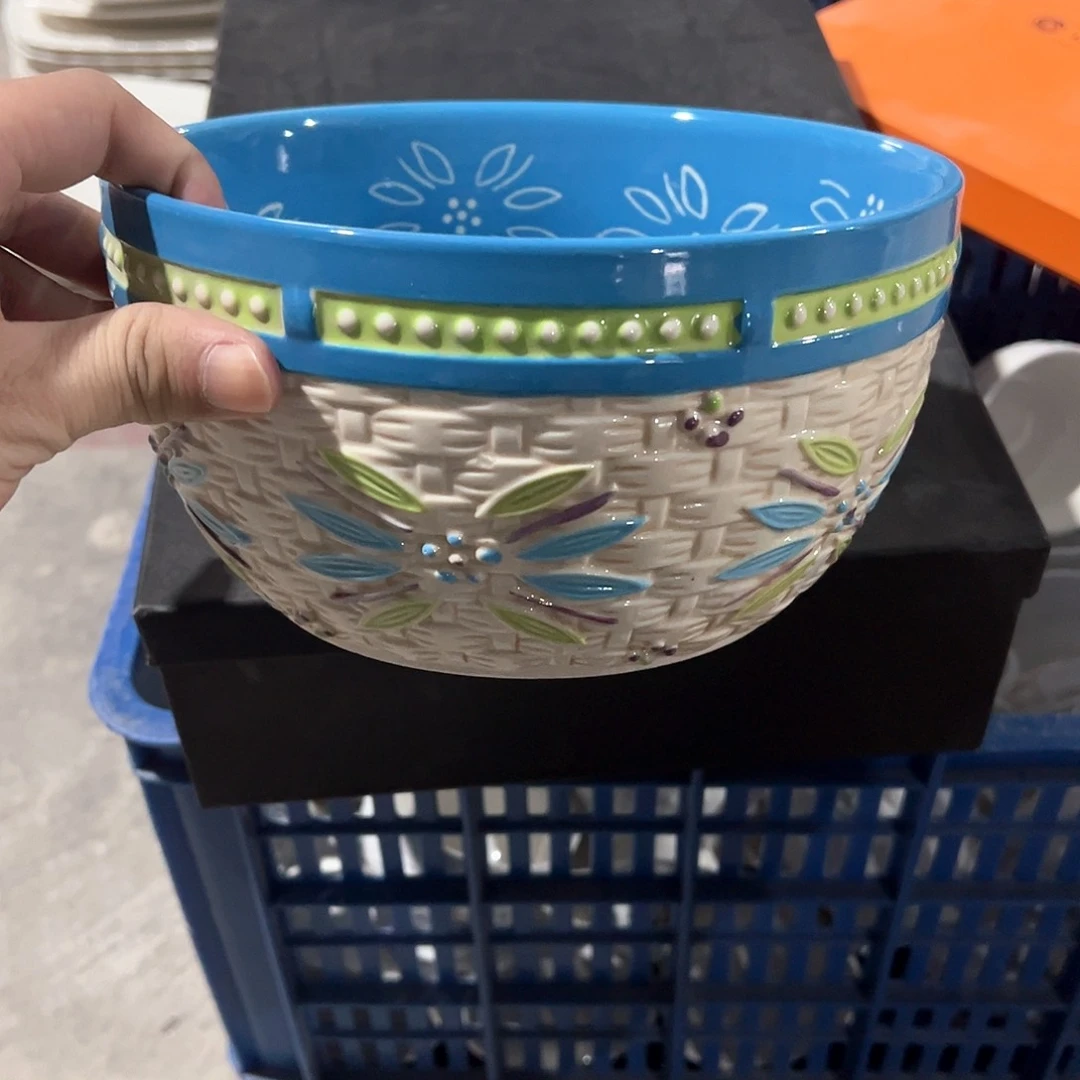 陶瓷 微 慢*羊Temp汤碗一个个个个