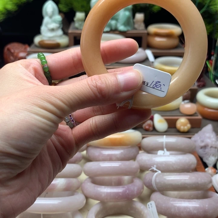 查罗石合金手镯（开口镯）52.6