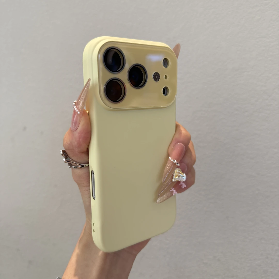 纯色液态香薰适用苹果17promax手机壳iPhone16新款15个性14高级感