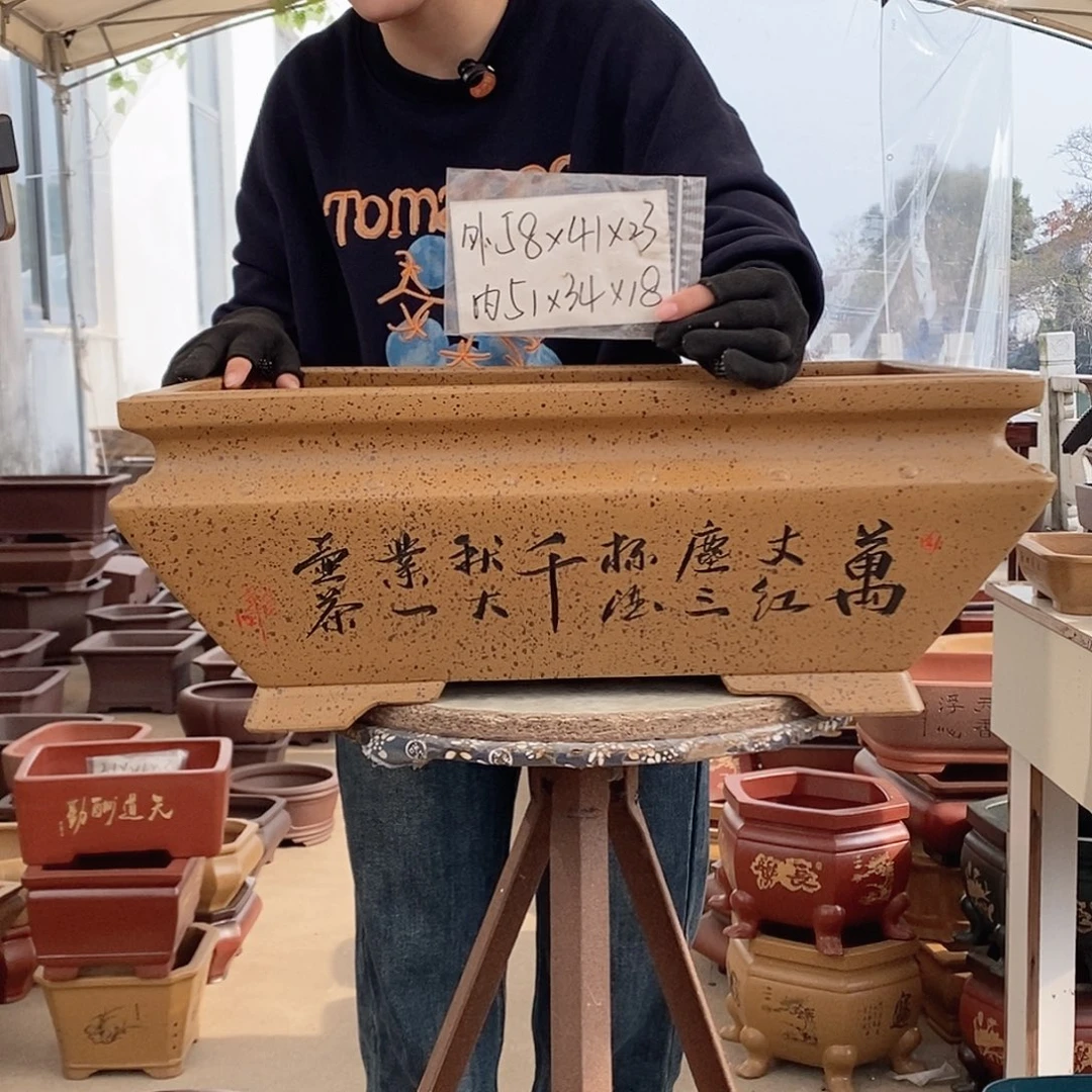 紫砂花盆紫砂花盆