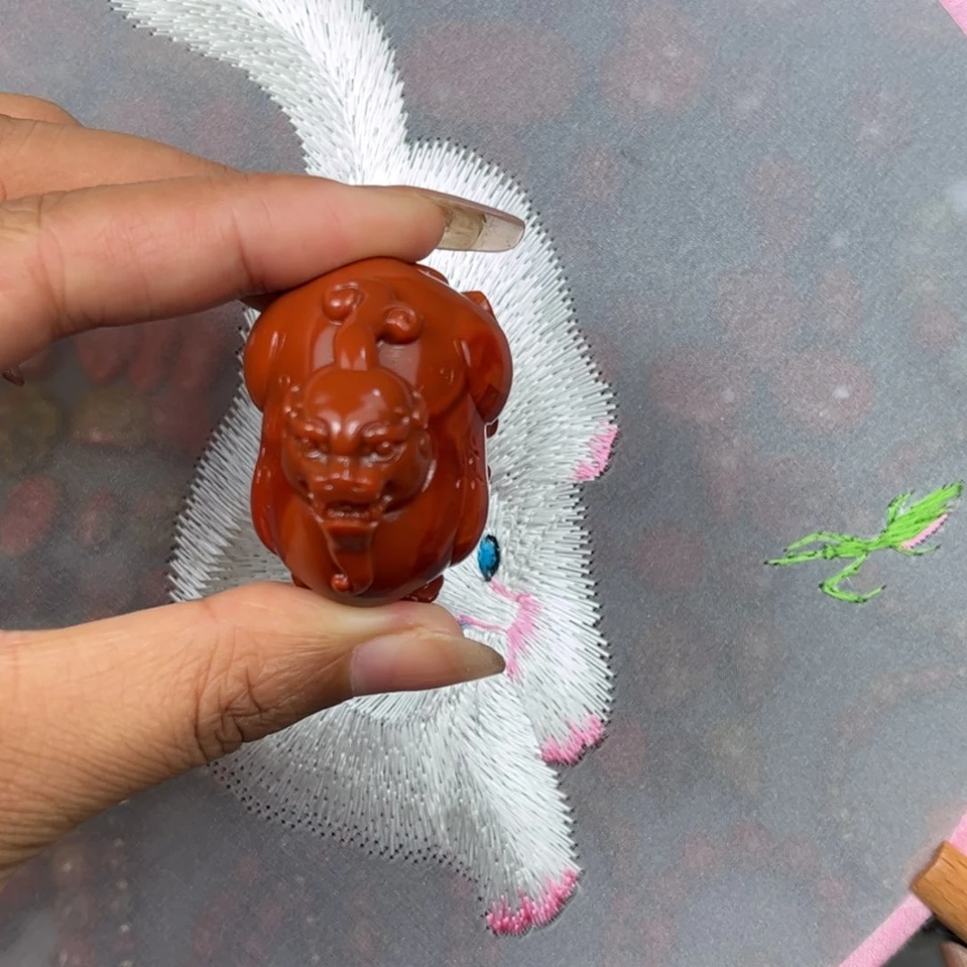 南红玛瑙未镶嵌吊坠