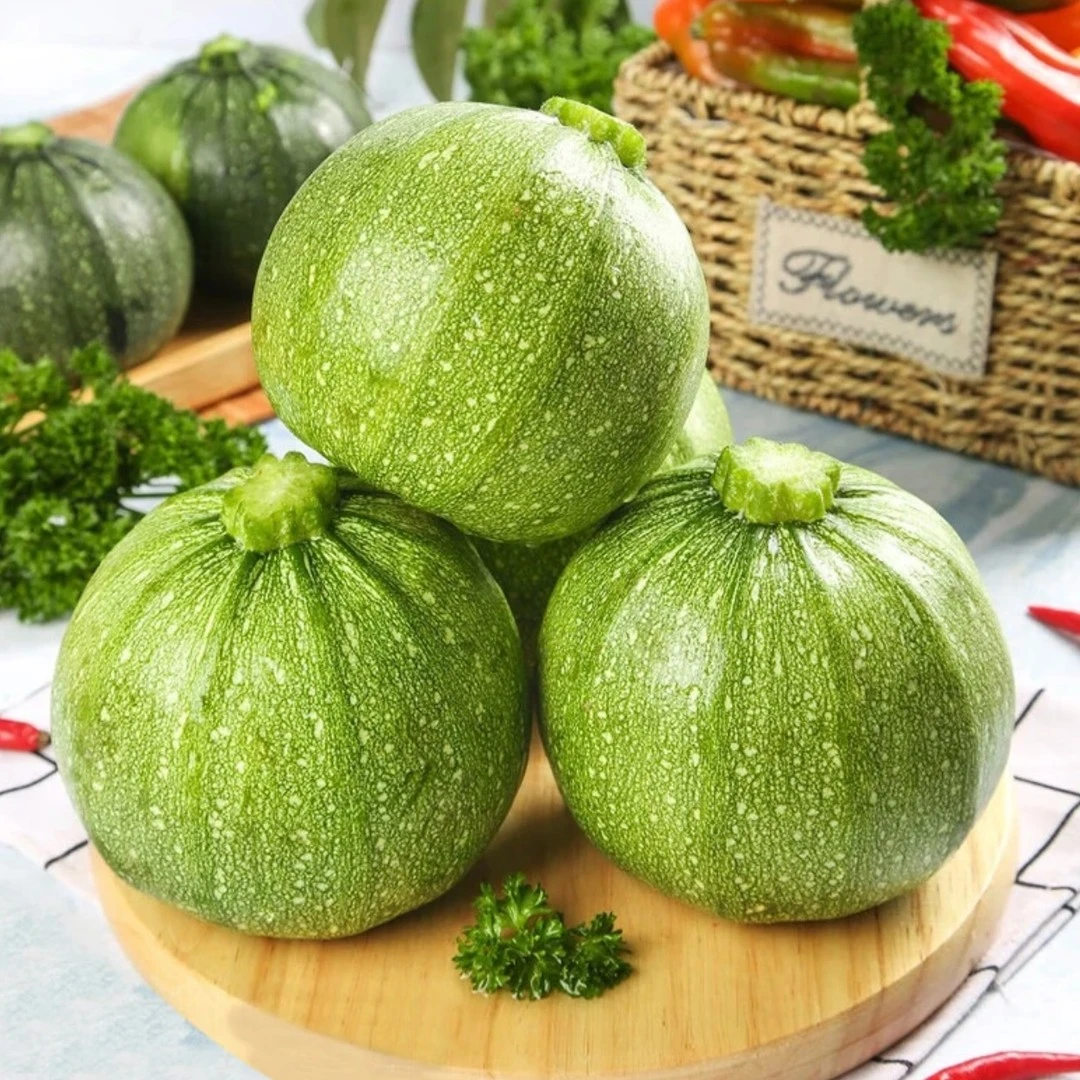 贵州小圆瓜新鲜嫩南瓜绿皮圆形西葫芦农家蔬菜