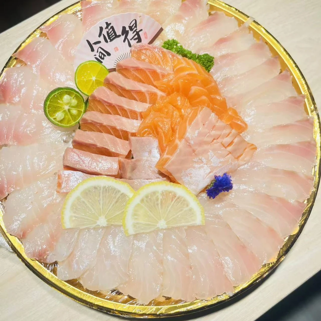 半斤熟成金头鲷➕赠送3两三文鱼