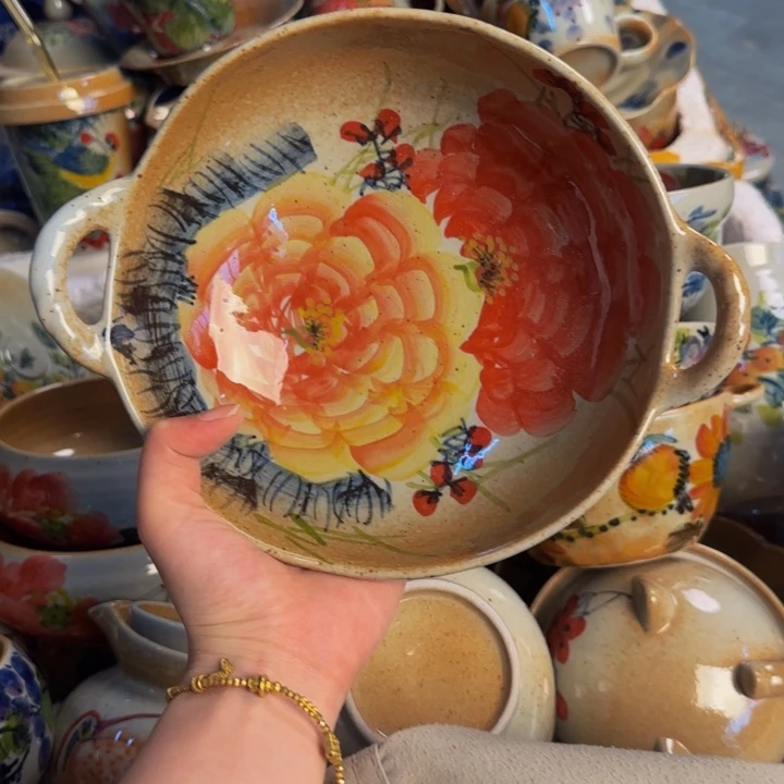 瓷片景德镇陶瓷手工手绘