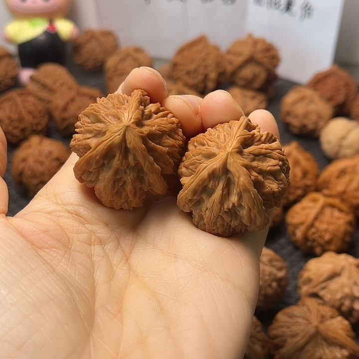文玩核桃把件35文山