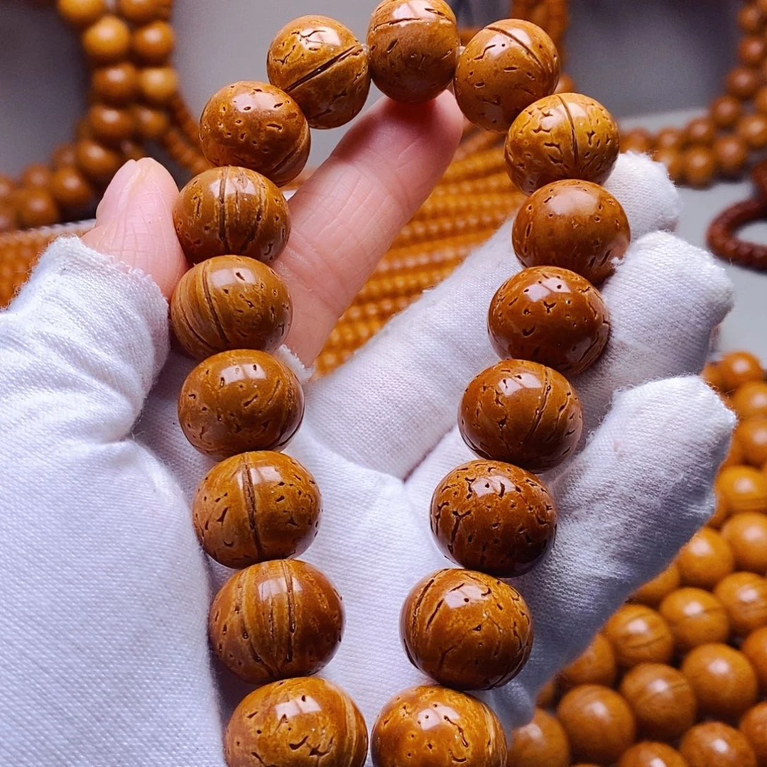 桃核吊坠16乘14苹果圆瑕疵29