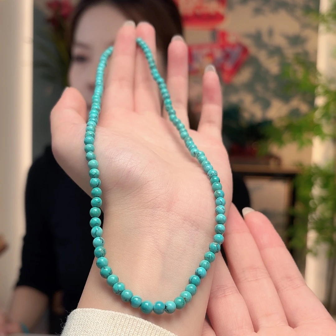 绿松石未镶嵌颈饰