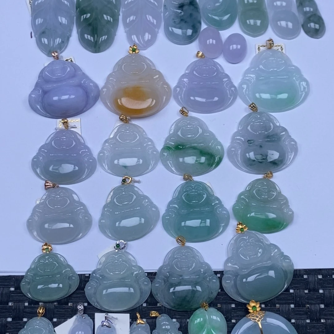 翡翠未镶嵌颈饰天然翡翠