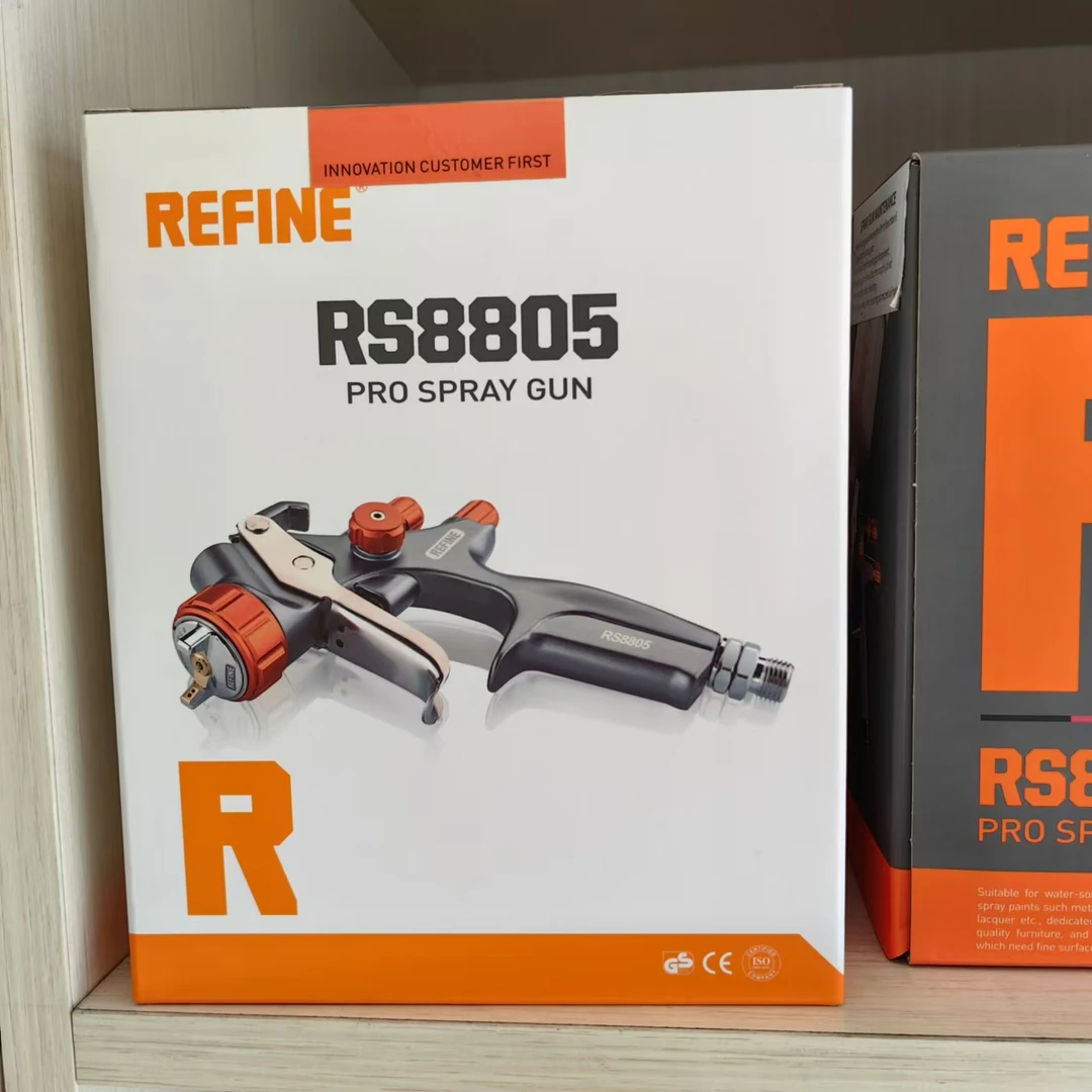 五福RS8805小修补1.0口径汽车钣金清漆面漆高雾化上壶下壶喷枪