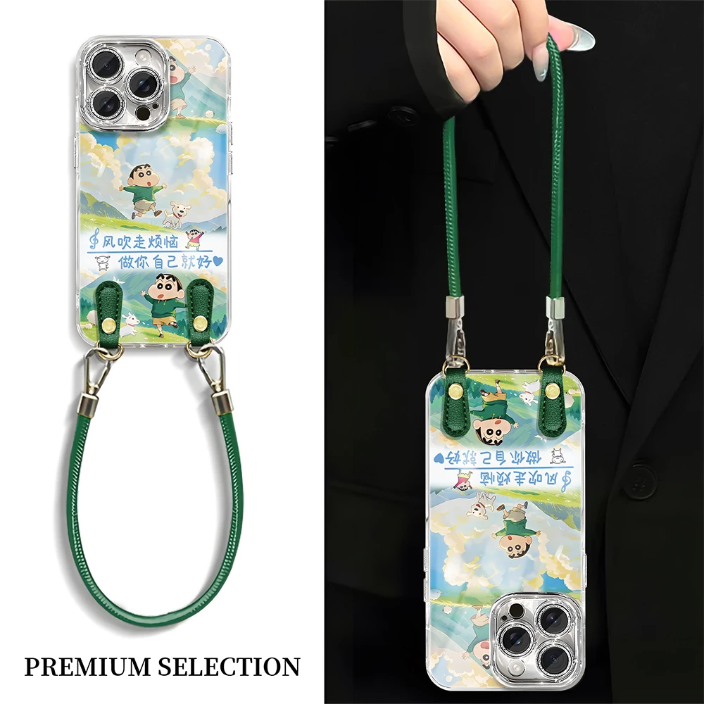 小新吹走烦恼适用VIVO苹果16荣耀OPPO华为P70小米手机壳ZX0024