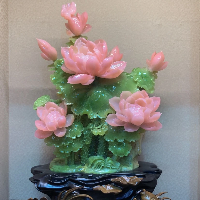 【闪购商品】未镶嵌蛇纹石玉摆件覆膜