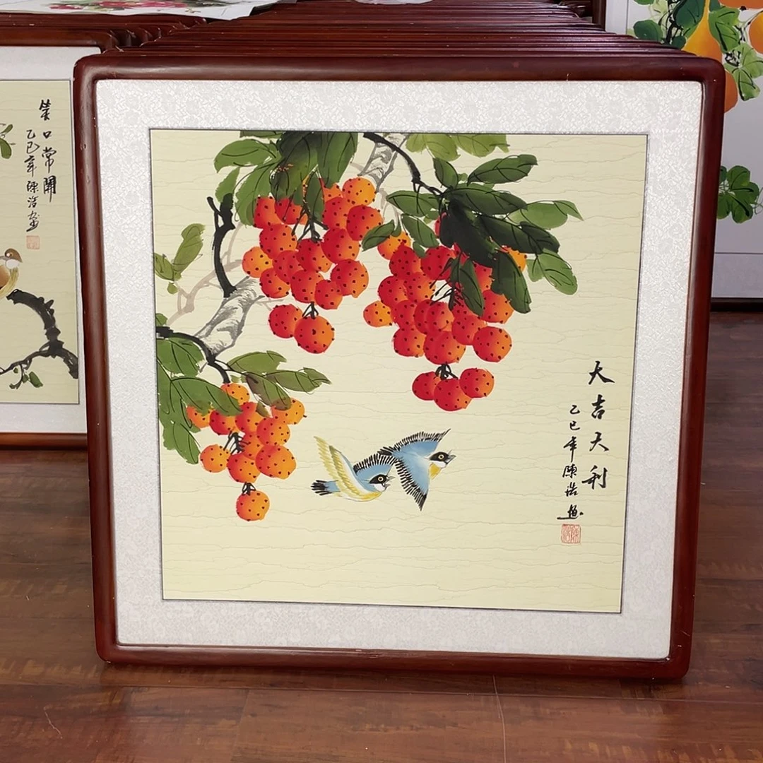 国画带框尺寸63*63厘米